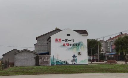 砚山新农村墙绘